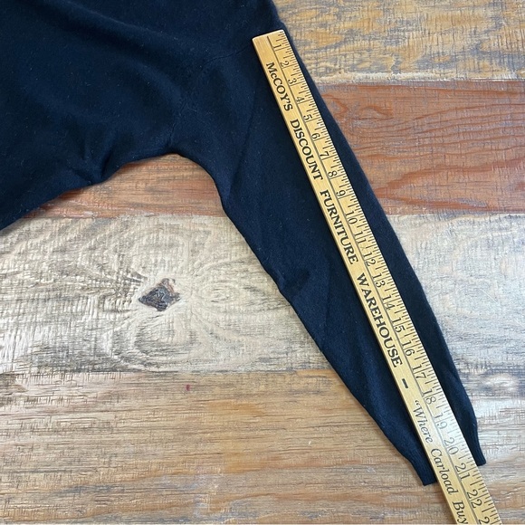 Vintage Spiegel Reflections Black V-Neck Sweater wool and cashmere blend Large - Picture 5 of 8